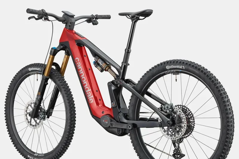 Cannondale Moterra 1 Full Suspension Carbon E-MTB in Red-2