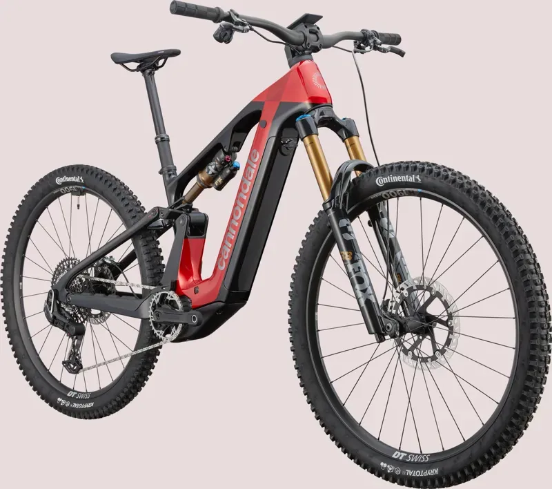 Cannondale Moterra 1 Full Suspension Carbon E-MTB in Red-3