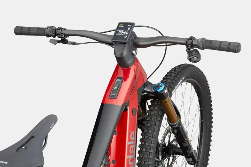 Cannondale Moterra 1 Full Suspension Carbon E-MTB in Red-4
