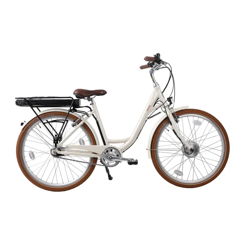 BatriBike Omega Step-Through eBike in White