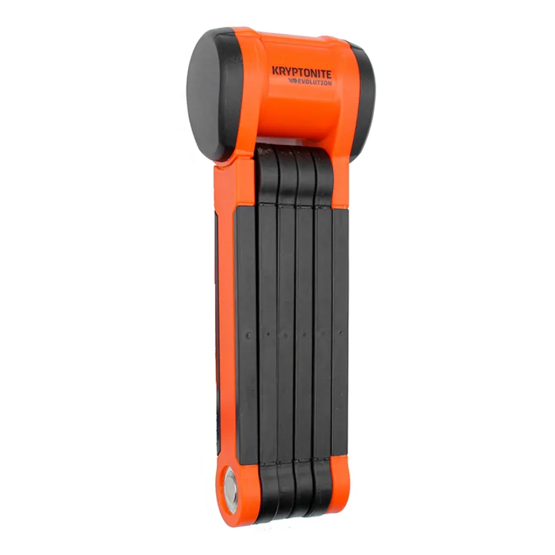 Kryptonite Evolution 790 Folding Lock in Orange/Black