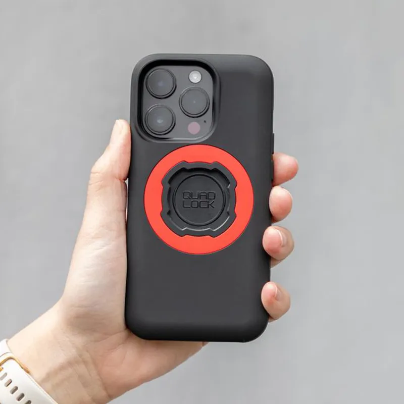 Quad Lock MAG Case Ring in Red