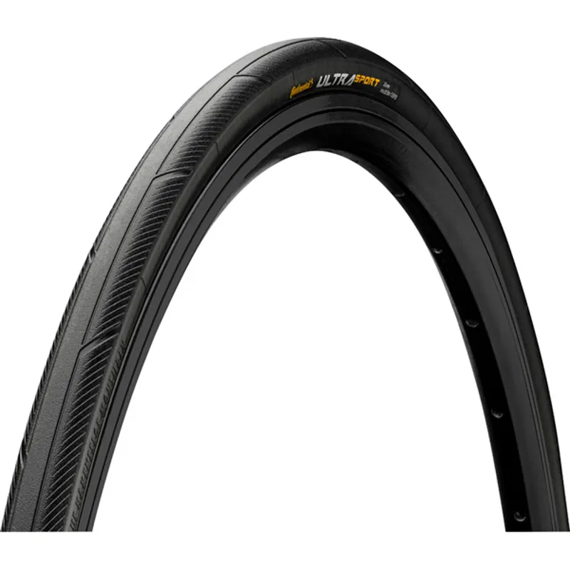 Continental Ultra Sport III 700x23 Folding Tyre in Black