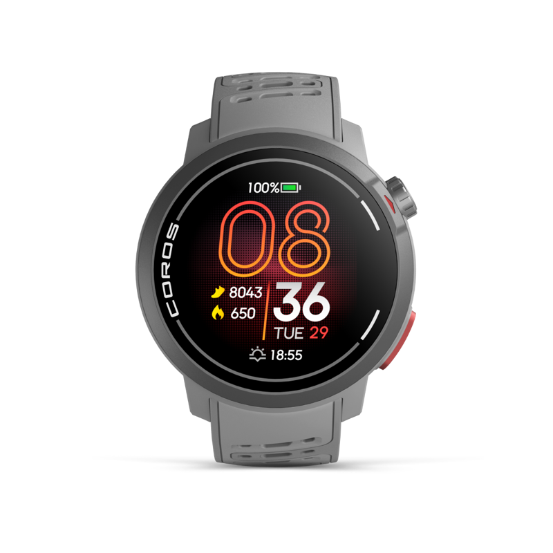Coros Pace Pro GPS Sport Watch in Grey-6