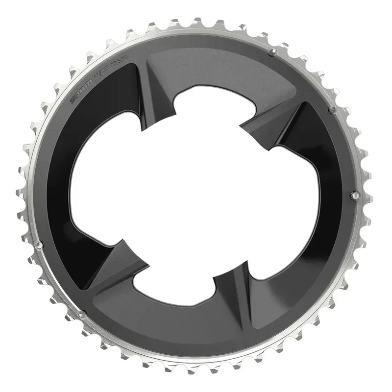 SRAM Rival AXS 107-bbd 2x12-speed Road C-ring w/ Cover Plate in Black