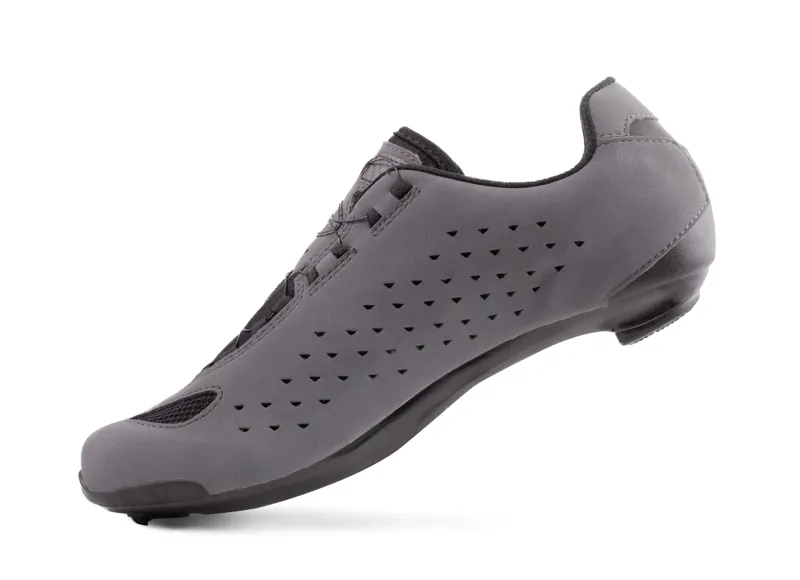Lake CX177 MATTE GREY/BLACK Clarino Road Shoe-1