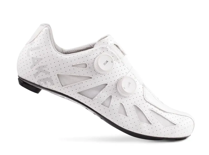 Lake CX302 WHITE/WHITE Clarino Carbon Womens Road Shoe-2