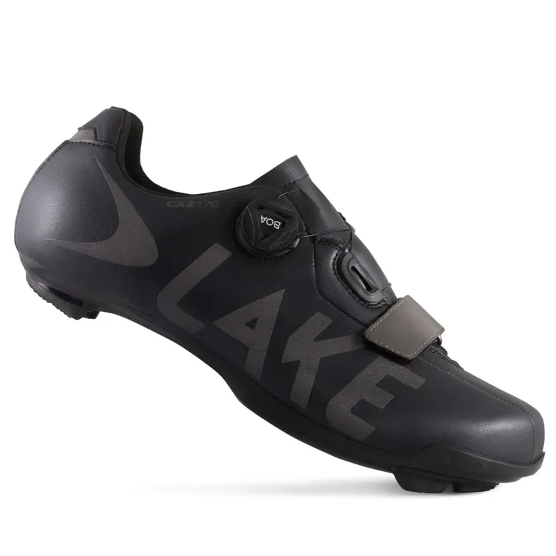Lake CXZ176 BLACK/GREY Clarino Winter Road Shoe