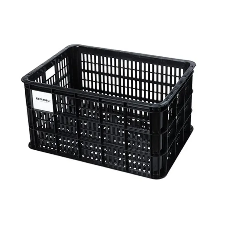 Basil Bicycle Crate L Basket in Black