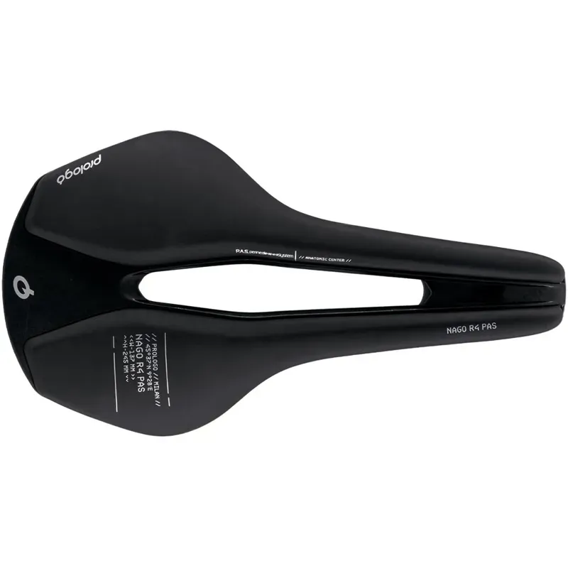 Prologo Nago R4 137mm Tirox Rail Saddle in Black