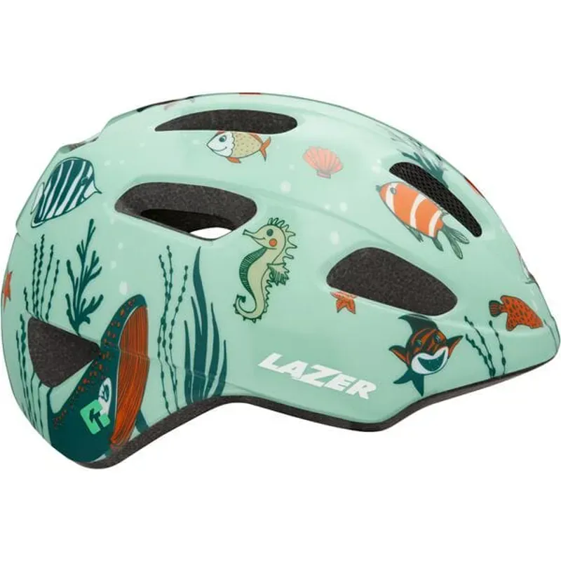Lazer PNut KC 2.0 Sealife Green Kids Helmet