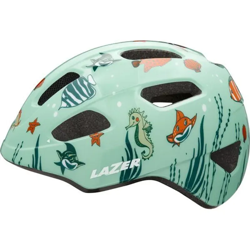 Lazer PNut KC 2.0 Sealife Green Kids Helmet-2