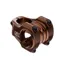 Deity Copperhead 35mm Stem in Brown