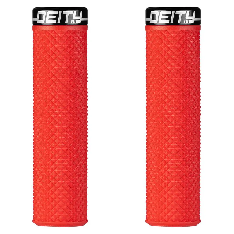 Deity Supracush Grips in Red