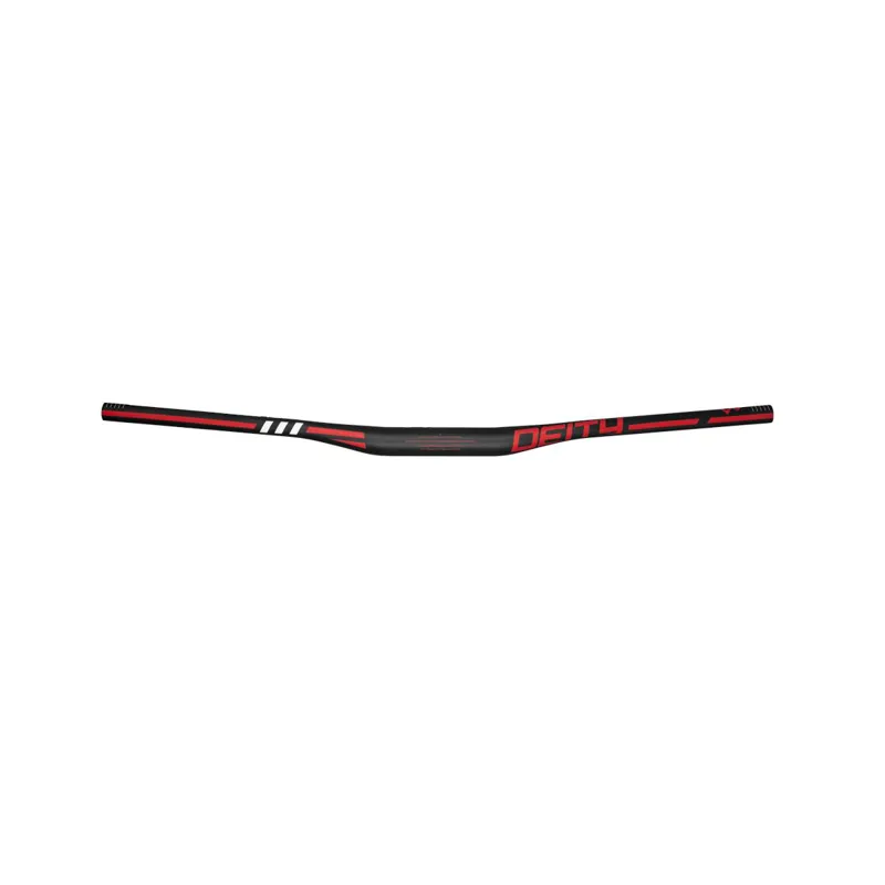 Deity Skywire 15mm Rise x 800mm Carbon Handlebar in Red