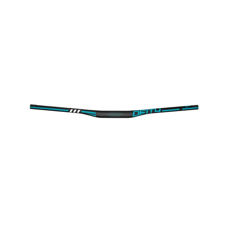 Deity Skywire 15mm Rise x 800mm Carbon Handlebar in Blue