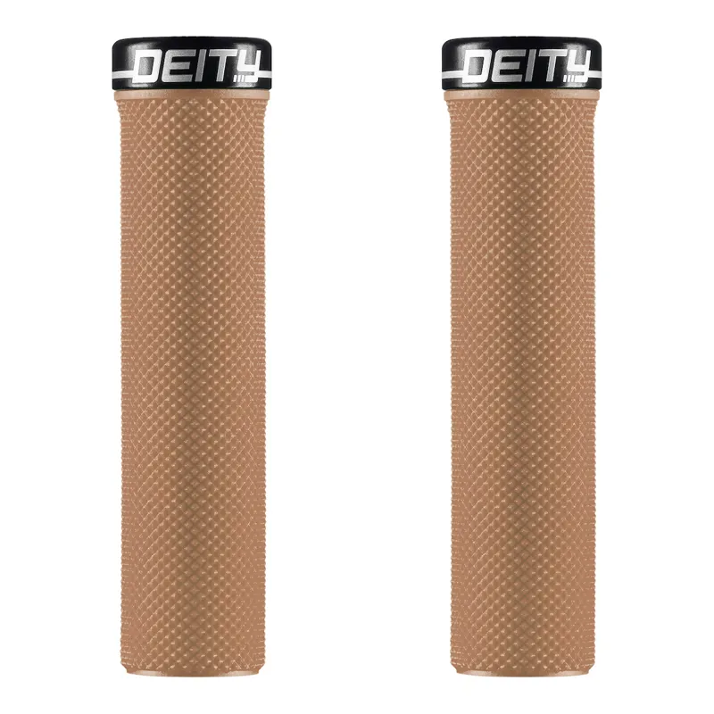 Deity Slimfit Mountain Bike Grips in Gum
