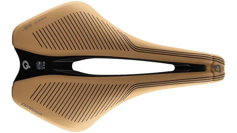 Prologo Dimension AGX Space Slide Control 143 Tirox Saddle in Brown