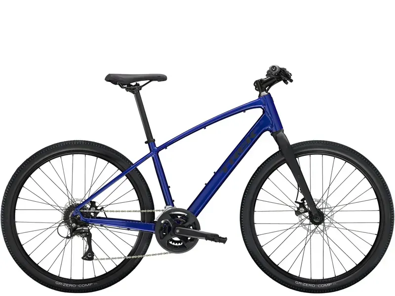 Trek Dual Sport 1 Hybrid Bike in Hex Blue
