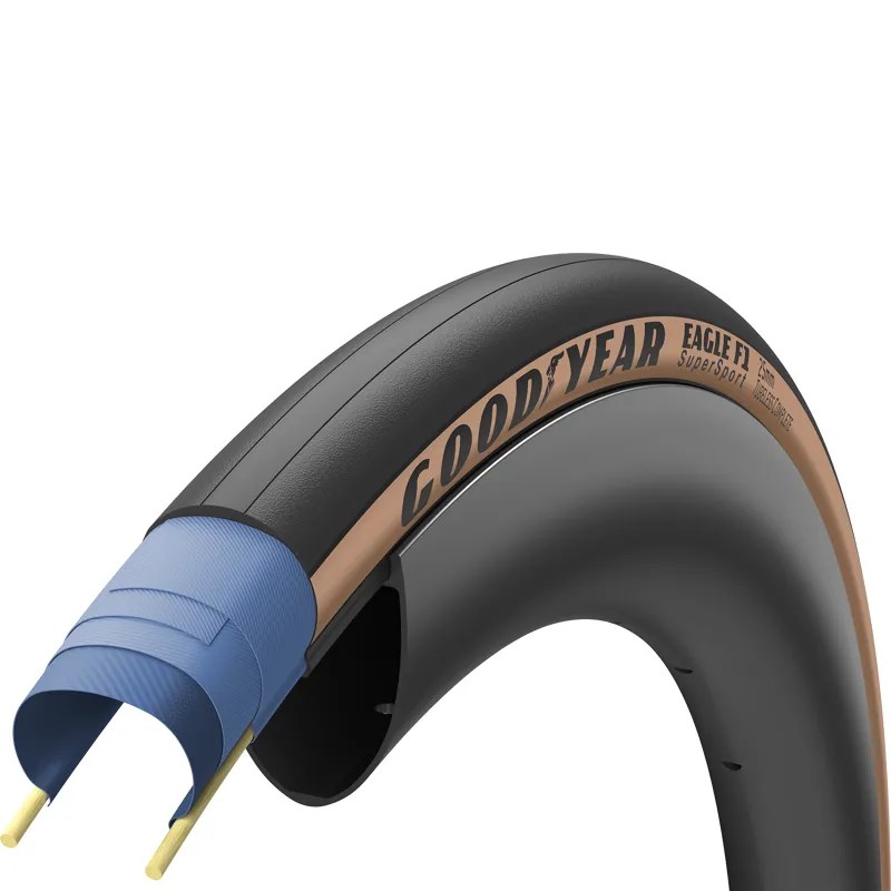 Goodyear - Eagle F1 SuperSport Tubeless CMPL / 25-622 TN Brown 700x25