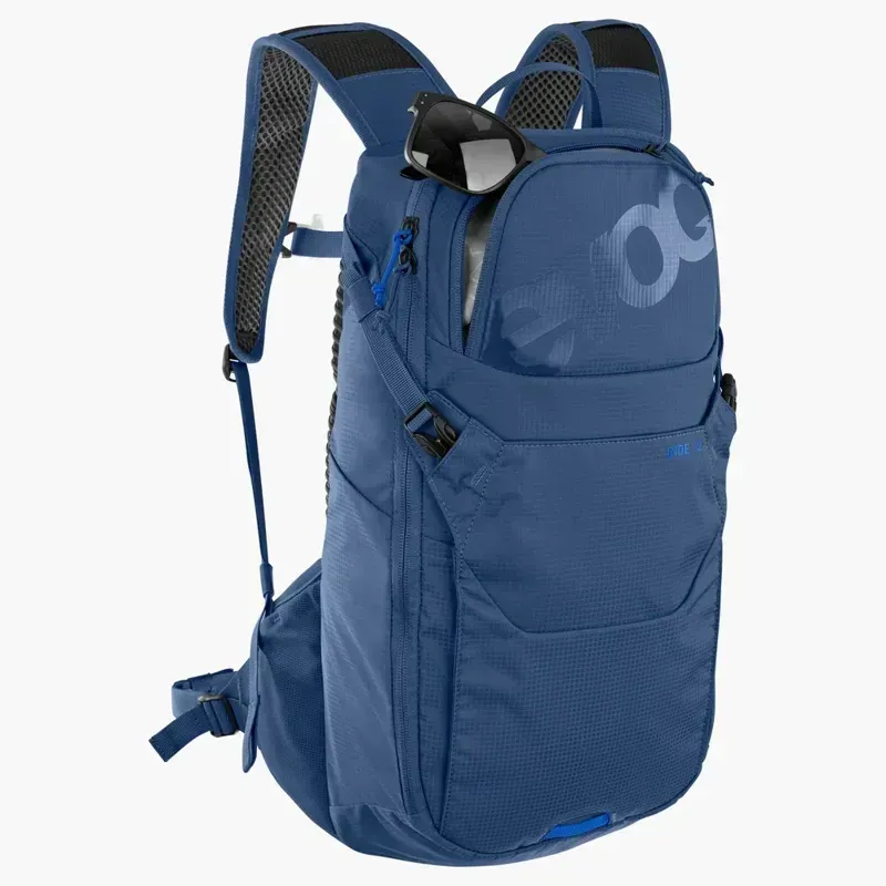 EVOC Ride 12 Backpack w/2l Bladder in Denim-2