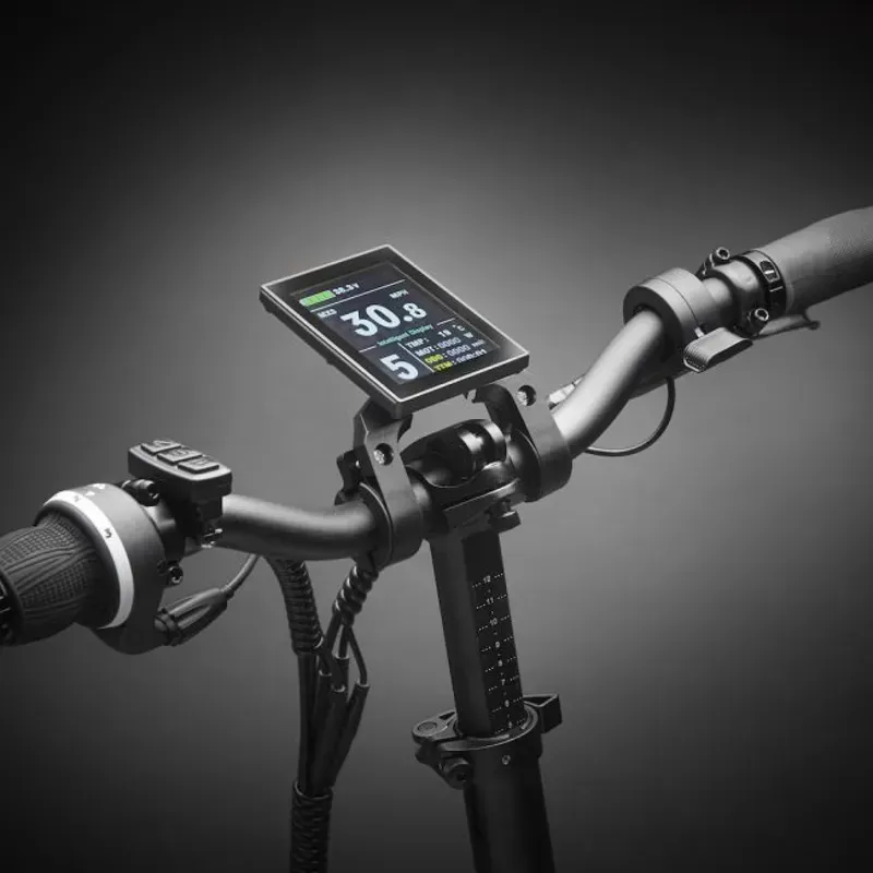 MiRider Riser Handlebars In Black-1