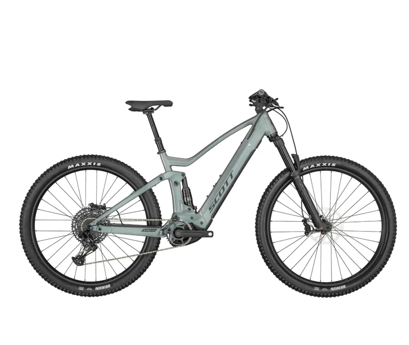 Scott Strike eRide 930 Electric Mountain Bike in Grey-1