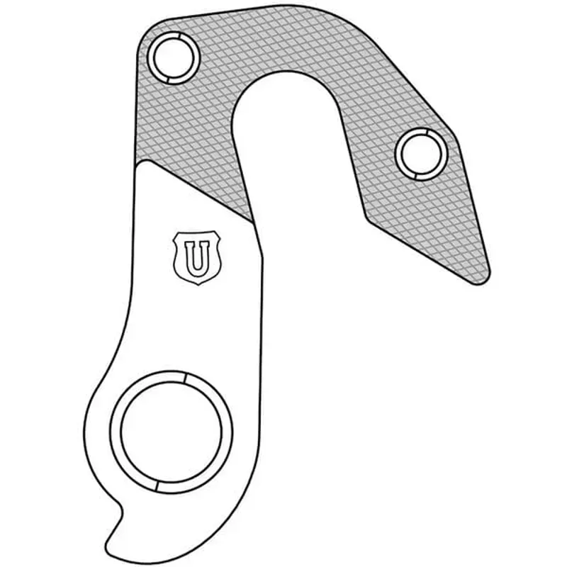 M Part Gear Hanger Haibike In Black Alloy-3