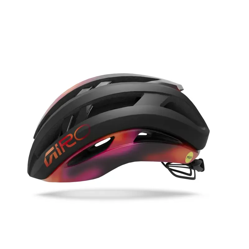 Giro Aries Spherical Helmet in Black/Frequency Orange-1