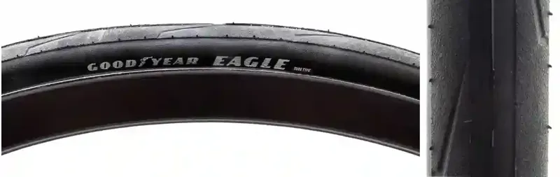 Goodyear Eagle 700x25c High Performance Road Tire in Black-1
