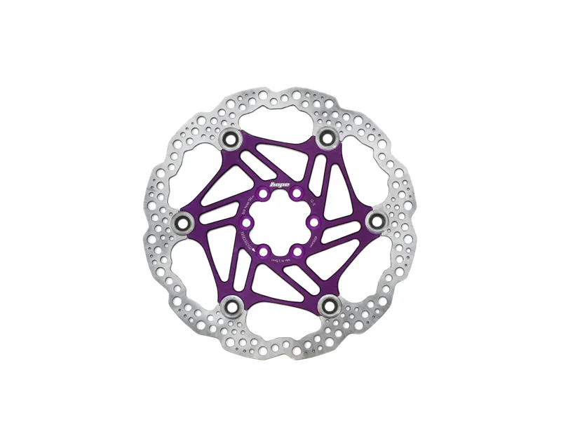 Hope Floating Disc Brake 180mm 6-Bolt Rotor in Purple