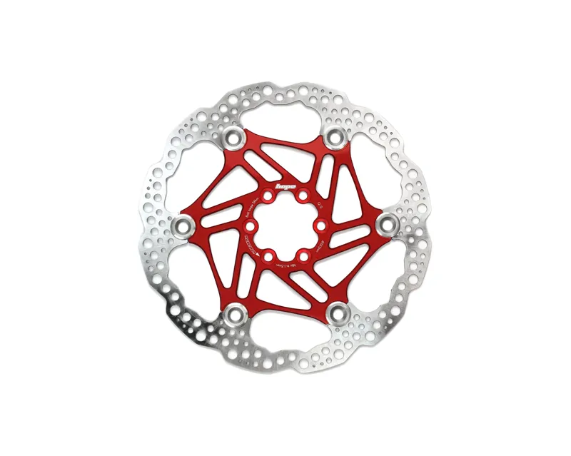 Hope Floating Disc 183mm 6-Bolt Float Rotor in Red