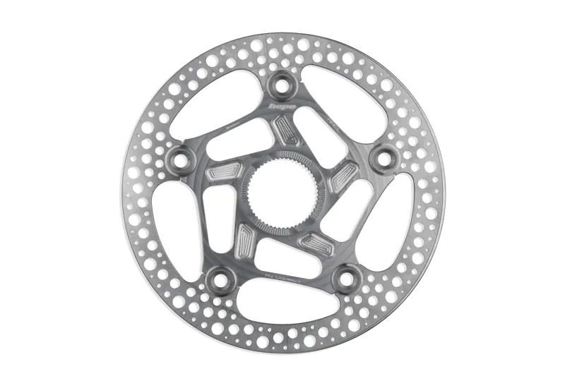 Hope RX 160mm Centre Lock Disc in Silver