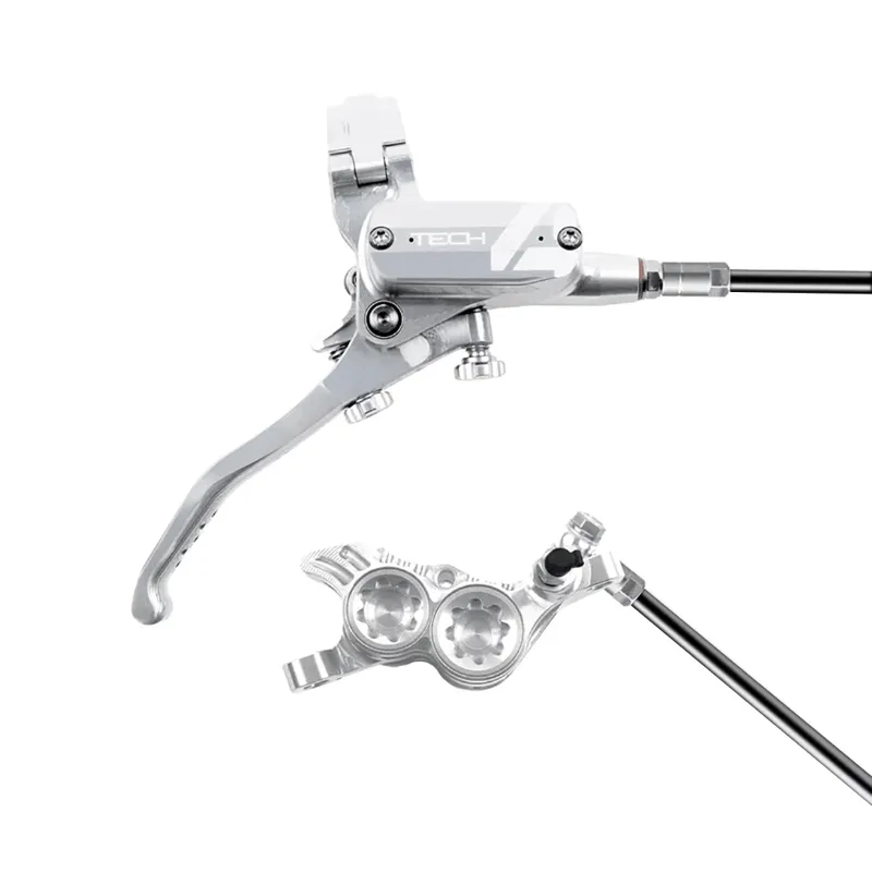 HOPE tech 4 V4 - No Rotor-Silver/Silver -