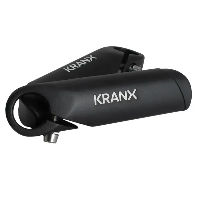 KranX Alloy Short Bar Ends in Black