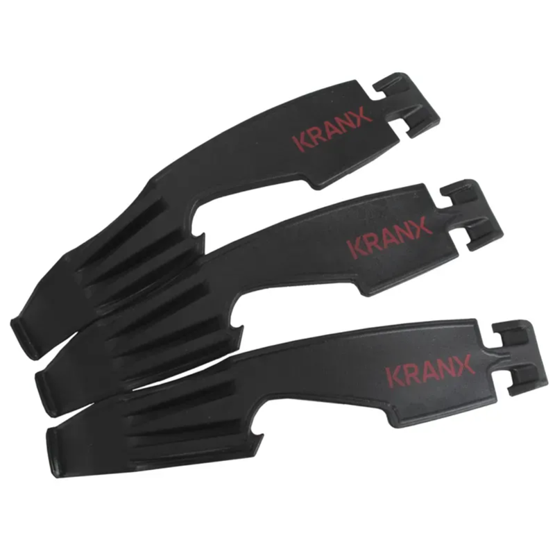 KranX 3-Tyre Lever Set w/ Bottle Opener in Black