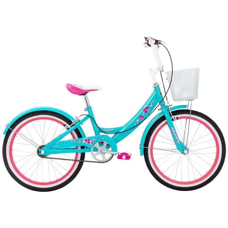 Huffy Girly Girl 20-inch Kids' Bike in Aqua Blue