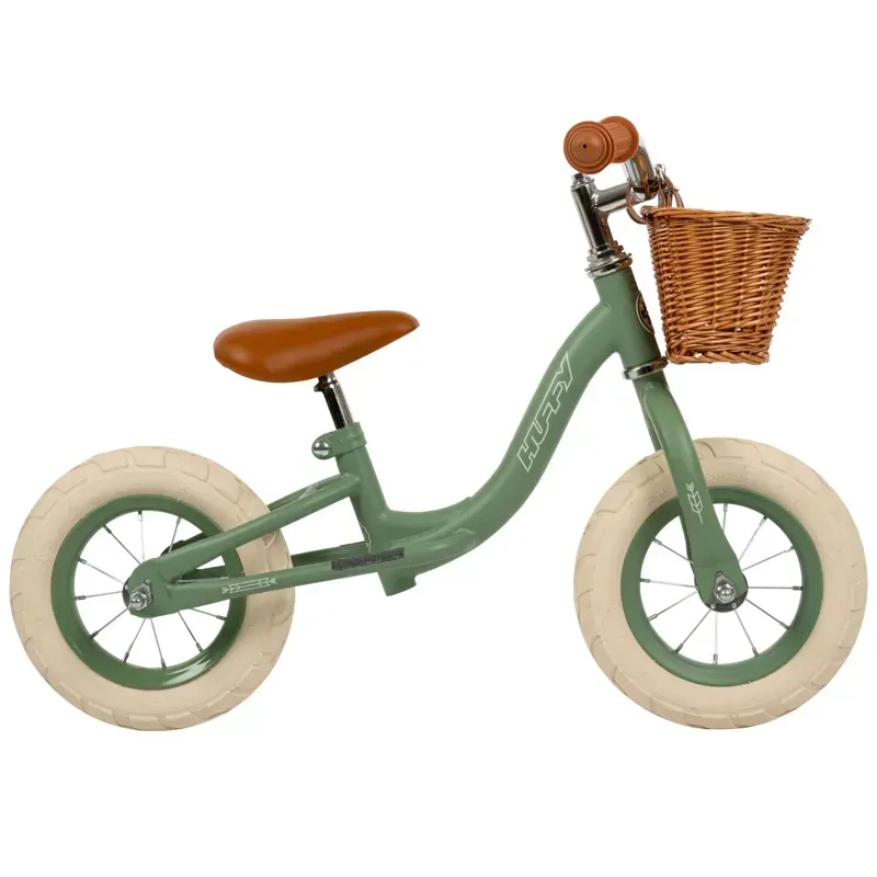 Huffy Vintage 10-inch Kids Balance Bike in Green