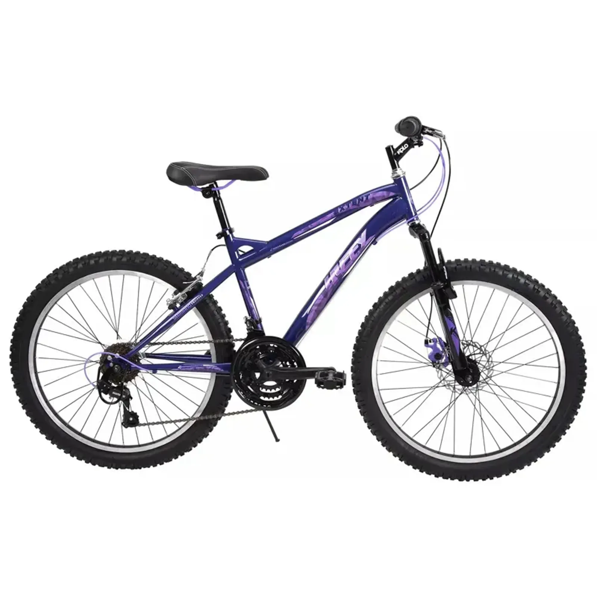 Huffy Extent 24-inch Kids Mountain Bike in Midnight Purple