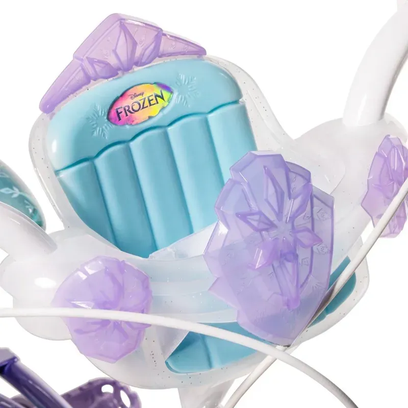 Huffy Disney Frozen 12-inch Kids' Bike in Purple/Green-11