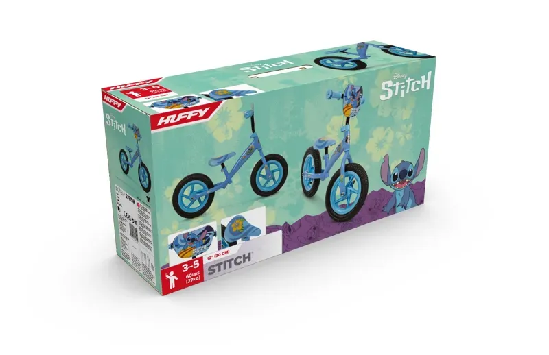 Huffy Disney Stitch 12-inch Balance Bike in Blue-6