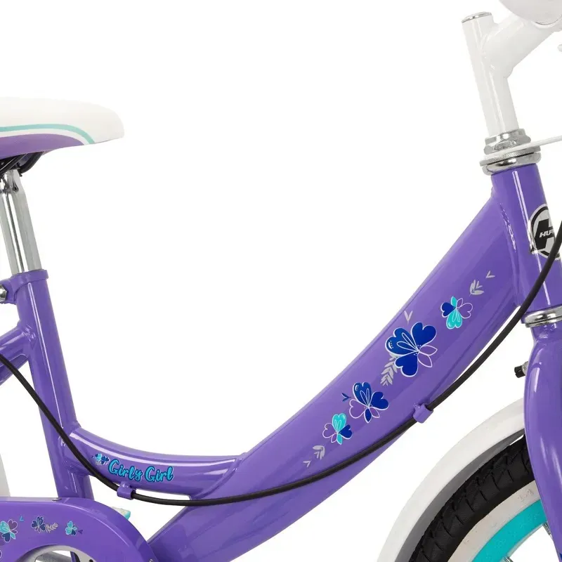 Huffy Girly Girl 20-inch Kids' Bike in Purple-7