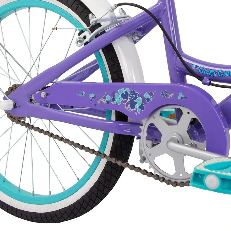 Huffy Girly Girl 20-inch Kids' Bike in Purple-8