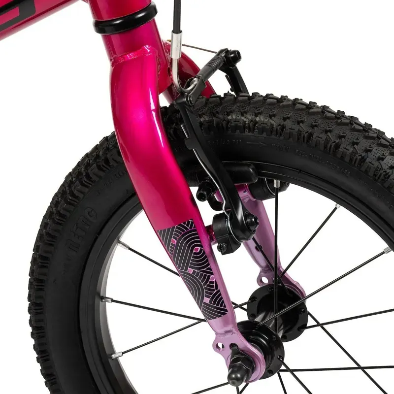 Huffy Literide 14-inch Kids' Bike in Bubblegum Pink-9