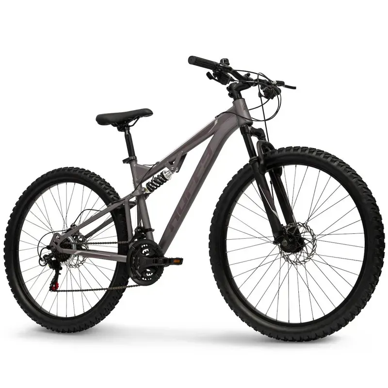 Huffy Marker Full Suspension 27.5-inch Mountain Bike in Heather-2