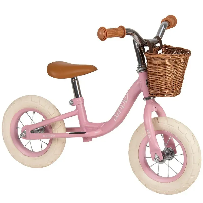 Huffy Vintage 10-inch Kids Balance Bike in Pink-1