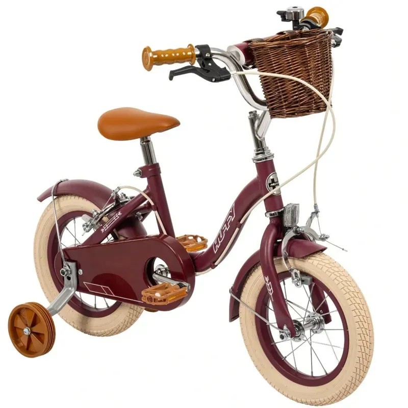 Huffy Vintage 12-inch Single Speed Girls Bike in Burgundy-3