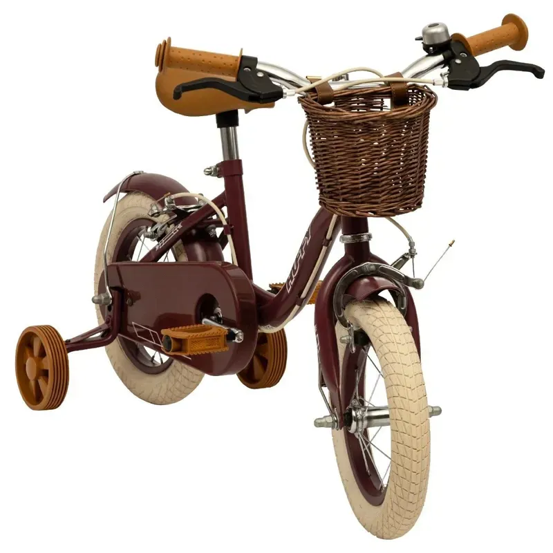 Huffy Vintage 12-inch Single Speed Girls Bike in Burgundy-7