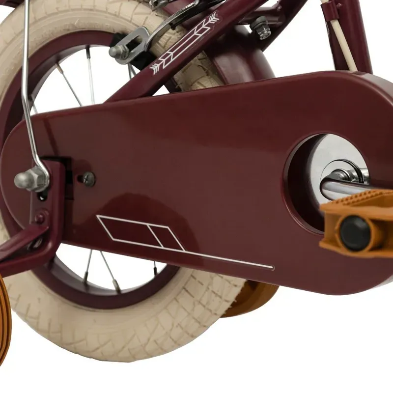 Huffy Vintage 12-inch Single Speed Girls Bike in Burgundy-9