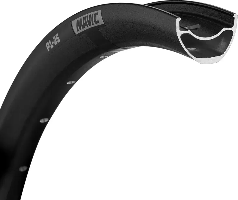 Mavic P1-25 700c Disc Brake Rim in Black-2